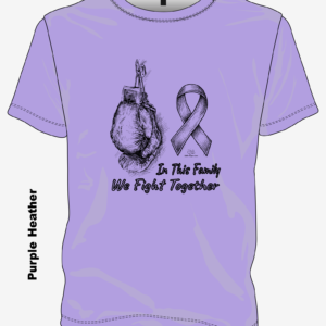 In This Family We Fight Together purple cancer awareness shirt by Lainee’s Love