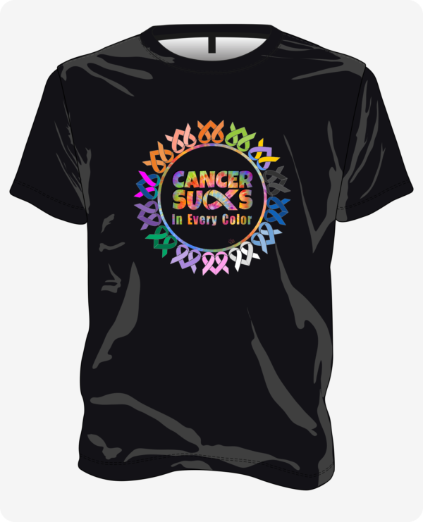 T-CancerColors-Black.png Cancer Sucks in Every Color