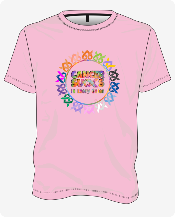 T-CancerColors-Pink.png Cancer Sucks in Every Color