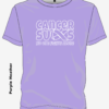 Cancer Sucks – No One Fights Alone (Support Color Tees)