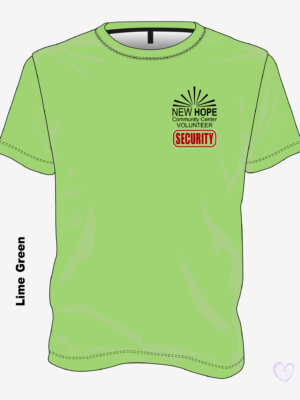 New Hope Community Center Security Shirt